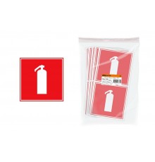 Знак 150х150мм "Огнетушитель"  SQ0817-0024  TDM