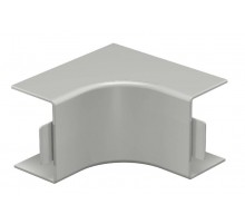 Крышка внутреннего угла кабельного канала WDK 40x60 мм (ПВХ,серый) (WDK HI40060GR)  6021719  OBO Bettermann