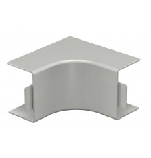 Крышка внутреннего угла кабельного канала WDK 40x60 мм (ПВХ,серый) (WDK HI40060GR)  6021719  OBO Bettermann