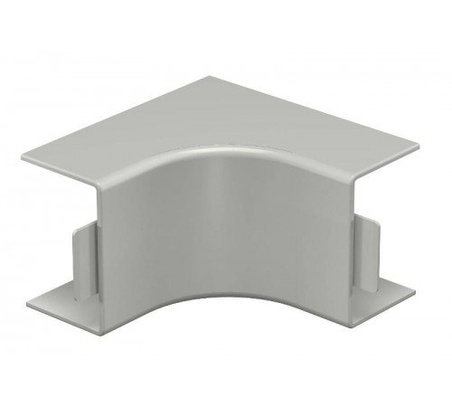 Крышка внутреннего угла кабельного канала WDK 40x60 мм (ПВХ,серый) (WDK HI40060GR)  6021719  OBO Bettermann
