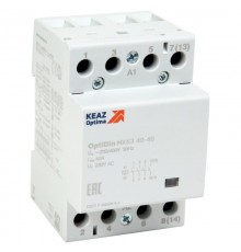 Контактор модульный OptiDin МК63-4004-230AC  114135  КЭАЗ