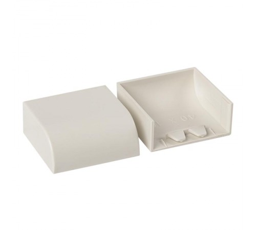 Заглушка (40х16) (4 шт) Plast EKF PROxima Белый    ecw-40-16x4   EKF