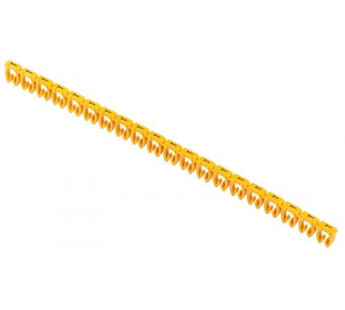 Маркер откр. тип KE 4-6мм2 символ "T" (200шт/упак)   UMK-KE3-T  IEK