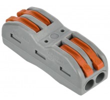 Строительно-монтажная клемма СМК 222-4122 (4шт/упак)  UKZ20-4122-004  IEK