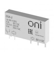 Реле ультратонкое OSR 1C 60В DC   OSR-2  ONI