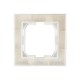 BRITE Рамка 1-ая IP44 РУ-1-БрКр-44 бежевый  BR-M12-44-K10  IEK