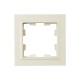 BRITE Рамка 1-ая IP44 РУ-1-БрКр-44 бежевый  BR-M12-44-K10  IEK