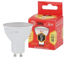 Лампа светодиодная RED LINE ECO LED MR16-5W-827-GU10  Б0019062  ЭРА