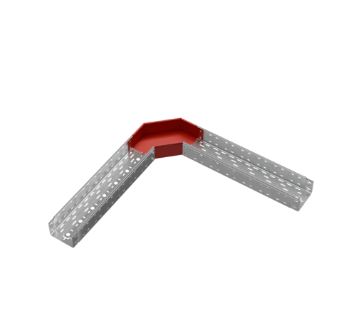 Угол горизонтальный 90град 100х150 "ПЛЮС"  GLplus90*100*150  КМ-профиль