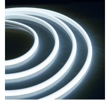 Лента светодиодная LS651/ 180SMD(2835)/м 14,4Вт/м 12V 5000*13*13мм неоновая, 6500К, IP68  32107  FERON