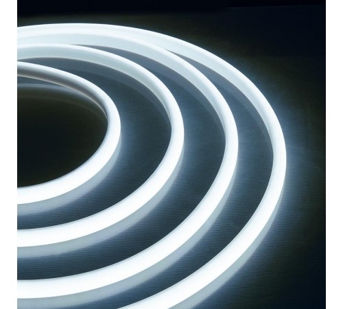 Лента светодиодная LS651/ 180SMD(2835)/м 14,4Вт/м 12V 5000*13*13мм неоновая, 6500К, IP68  32107  FERON