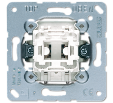 Кнопка однополюсная с НО контактом и отдельным сигнальным контактом  534U  Jung
