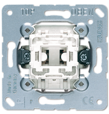 Кнопка однополюсная с НО контактом и отдельным сигнальным контактом  534U  Jung
