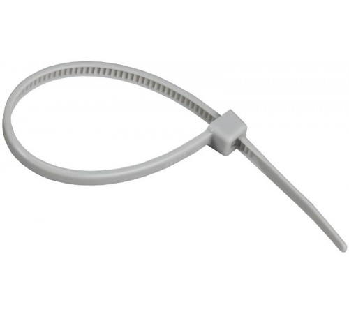 Хомут P6.6 стандартный серый 2,5х100мм  UHH30-D025-100-100-K03  IEK