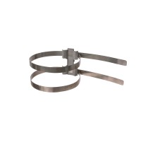 Держатель хомут сдвоенный 80-300 мм для изоляционной штанги, М16, термодиффузия   SQ2402-3161  TDM