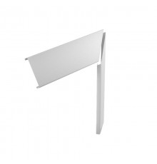 Крышка плоского угла кабельного канала GEK 80x300 мм (сталь,светло-серый) (FUOP3LGR)  6287072  OBO Bettermann