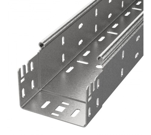 Лоток перфорированный Профи 100х80х6000 (1,5 мм) (12 м/уп)  PR16.4902  Промрукав