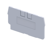 Крышка концевая для клеммы проходной OptiClip EPCX2.5-серый  289723  КЭАЗ