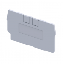 Крышка концевая для клеммы проходной OptiClip EPCX2.5-серый  289723  КЭАЗ