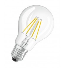 Лампа светодиодная филаментная LED Star А 4W/827 230V FIL E27 5X2  4058075330214  OSRAM