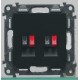 Valena Мех IN'MATIC Аудиорозетка 2-ая  753078  Legrand