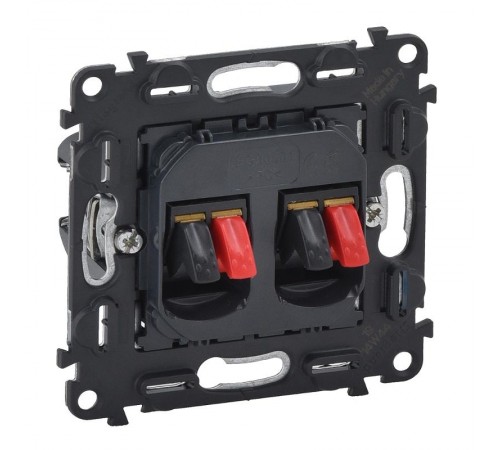 Valena Мех IN'MATIC Аудиорозетка 2-ая  753078  Legrand