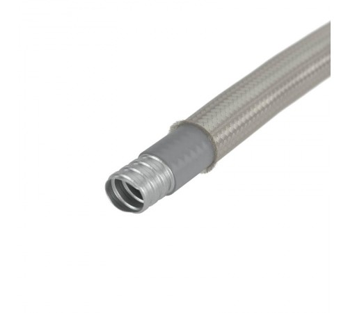 Металлорукав DN 15мм в гладкой SEBS изоляции и оплетке из нержавеющей стали, Dвн 15,5 мм, Dнар 21,0, 50 м  607STX016  DKC