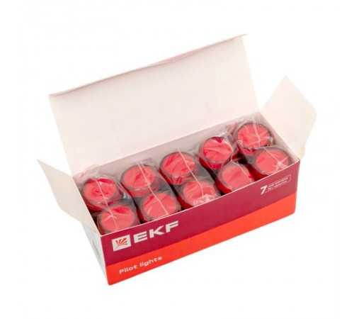 Матрица светодиодная AD16-22HS красный 220-400 В AC/DC  ledm-ad16-r-230acdc  EKF