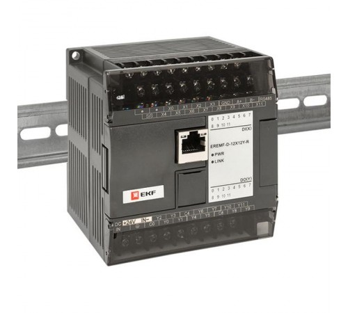 Модуль дискретного в/в EREMF 12/12 PRO-Logic EKF  EREMF-D-12X12Y-R  EKF