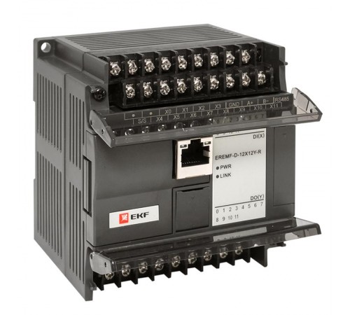 Модуль дискретного в/в EREMF 12/12 PRO-Logic EKF  EREMF-D-12X12Y-R  EKF