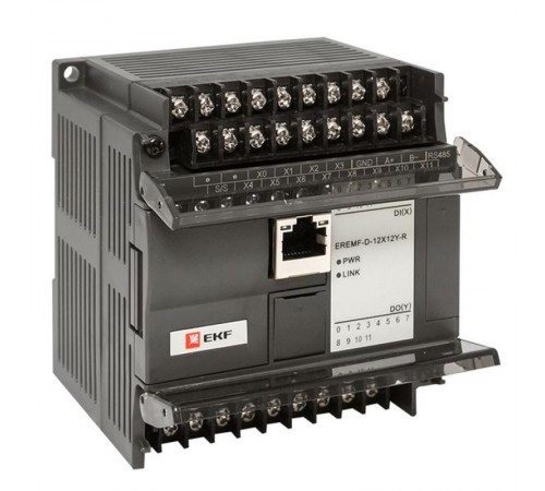 Модуль дискретного в/в EREMF 12/12 PRO-Logic EKF  EREMF-D-12X12Y-R  EKF