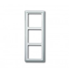 Рамка 3-постовая, серия Allwetter 44, цвет альпийский белый  1730-0-0217   2CKA001730A0217  ABB