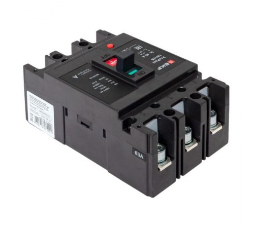 Выключатель автоматический LS125 18кА 3P 63А ProPact  mccb-125-18-3-63-ls  EKF
