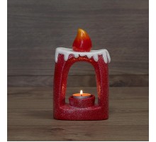 Керамический подсвечник "Свечка" 12.5х6х19.3 см  501-074  NEON-NIGHT