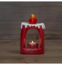 Керамический подсвечник "Свечка" 12.5х6х19.3 см  501-074  NEON-NIGHT