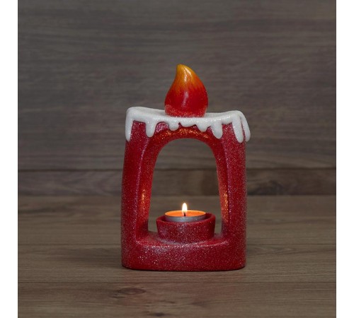 Керамический подсвечник "Свечка" 12.5х6х19.3 см  501-074  NEON-NIGHT