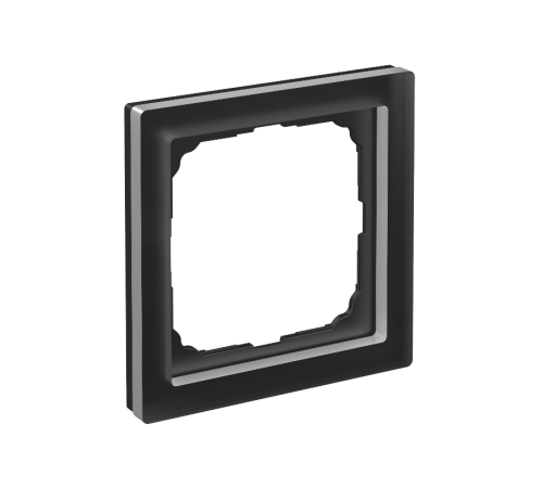 ArtGalery Pure Черный Рамка 1-постовая , МАТОВОЕ органическое стекло  GAL331001  SE