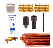 Комплект контура заземления EZ - 15 (15 метров, 14 мм, 10 х 1500 мм) с насадкой SDS-max90013Ezetek