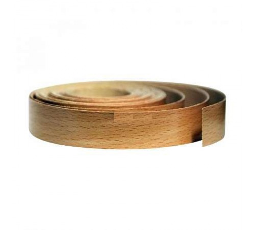 Кромочная лента меламиновая с клеем 19 мм - бук натуральный (5 м) - пакет  109910  Tech-KREP