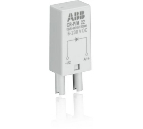 Варистор и светодиод зеленый CR-P/M-62CV 6-24B AC/DC для реле CR-P CR-M  1SVR405655R1000  ABB