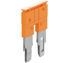 Перемычка JB12-5, 5 полюсов, для втычных клемм ZK16 и винтовых клемм ZS25, оранжевая  1SNK912305R0000  TE