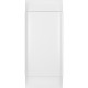 Practibox S Пластиковый щиток Встраиваемый 4X12 Белая дверь  135544  Legrand