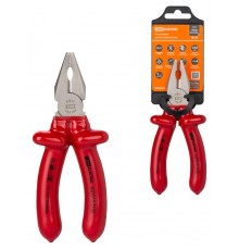 Пассатижи диэлектрические, 160 мм, 1000 В, CR-V, "ПрофиЭлектрик"  SQ1010-1102  TDM