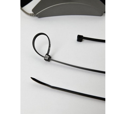 Хомут 4.8х300мм нейлон черные (100шт)   UHH32-D048-300-100  IEK