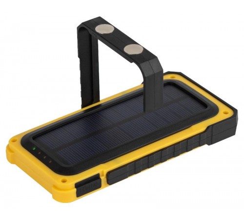 Фонарь светодиодный рабочий Практик RA-811 ручной, аккумуляторный, 15 Вт COB, powerbank, солнечная батарея, магнит  Б0054472  ЭРА