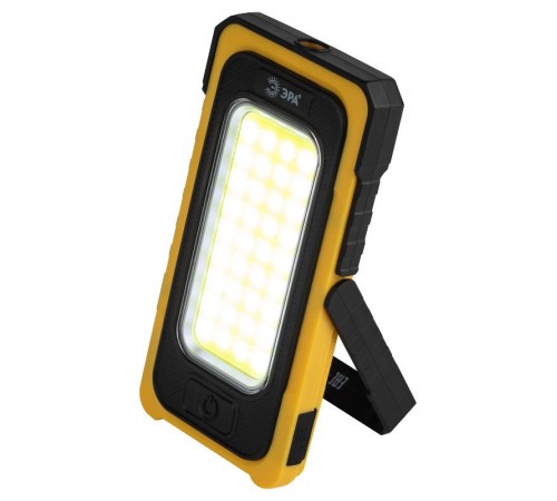 Фонарь светодиодный рабочий Практик RA-811 ручной, аккумуляторный, 15 Вт COB, powerbank, солнечная батарея, магнит  Б0054472  ЭРА