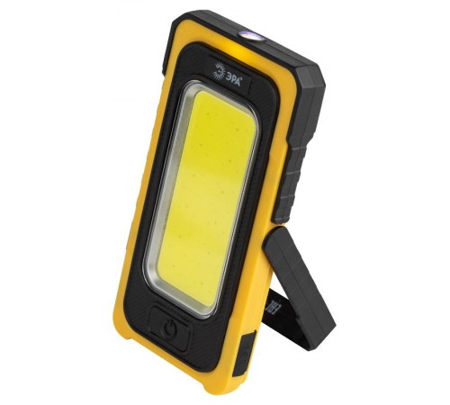 Фонарь светодиодный рабочий Практик RA-811 ручной, аккумуляторный, 15 Вт COB, powerbank, солнечная батарея, магнит  Б0054472  ЭРА