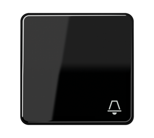 Клавиша с символом "звонок"; черная CD590KSW Jung