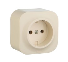 Quteo Слоновая кость Розетка без заземления  782240  Legrand