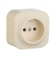 Quteo Слоновая кость Розетка без заземления  782240  Legrand